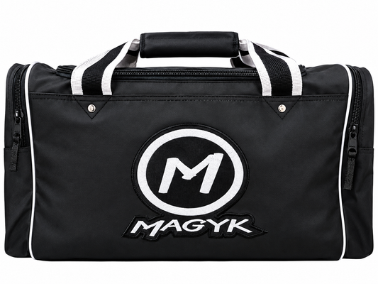 Sac Magyk Team format dek hockey noir et rouge 23''x15''x13'' avec deux poches / Ballhockey  black and red bag 23''x15''x13''