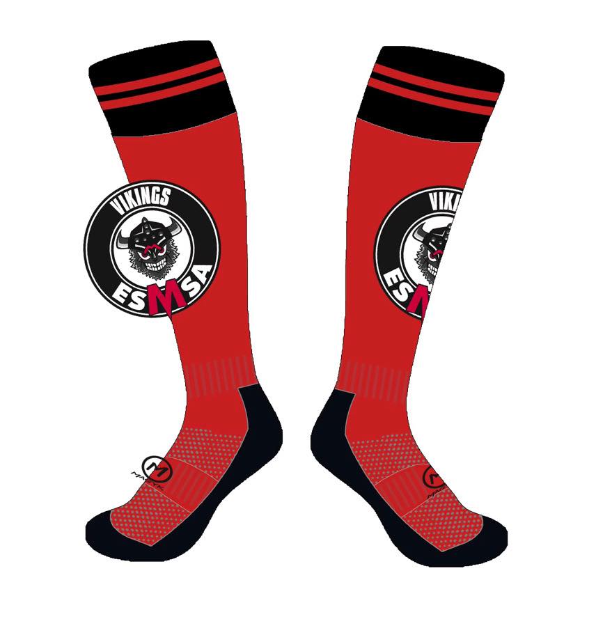 Bas de style ''soccer'' Vikings Taille medium