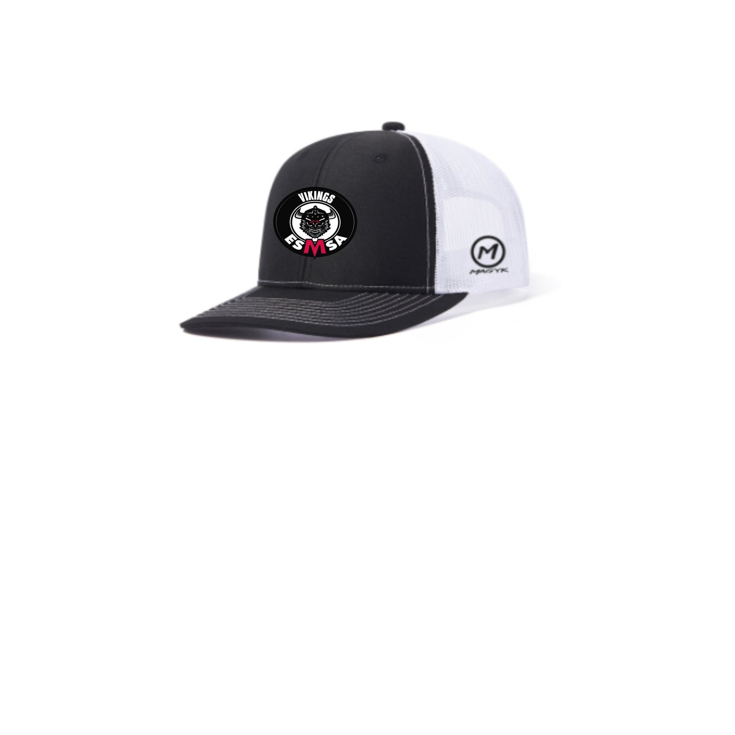 Casquette noir Team Magyk avec logo des vikings